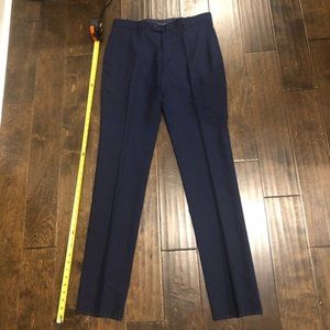 NWT Charles Tyrwhitt blue pin stripe trousers